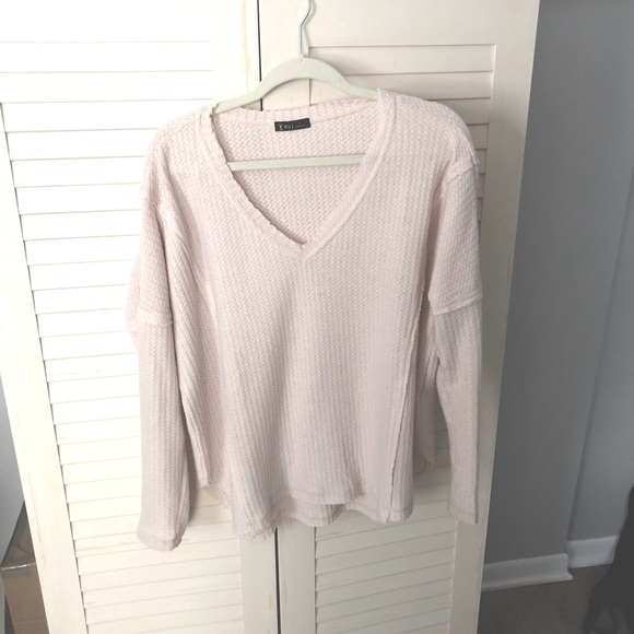 Resounding Success Waffle Knit Top - Picture 2 of 2